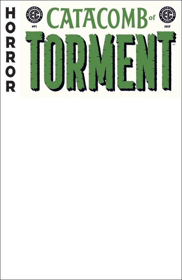 Catacomb of Torment issue 1-D Blank Sketch Cover