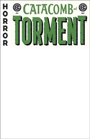 Catacomb of Torment issue 1-D Blank Sketch Cover