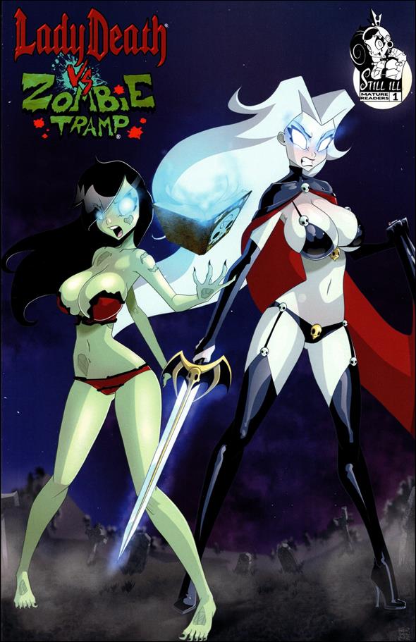 Lady Death vs. Zombie Tramp issue 1 Dan Mendoza Standard Cover