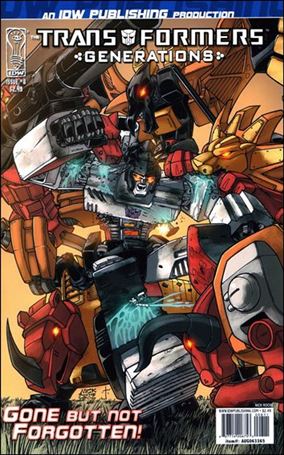 Transformers: Generations issue 8 Nick Roche Standard Cover