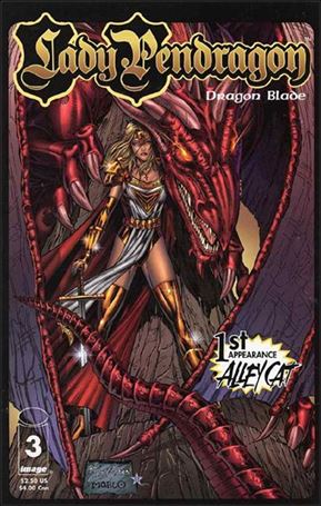 Lady Pendragon (1999) issue 3 John Stinsman Cover