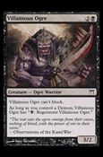 Magic the Gathering: Champions of Kamigawa (Base Set) card 148 Villainous Ogre