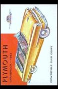 World on Wheels (Base Set) card 79 Plymouth Cranbrook 1953