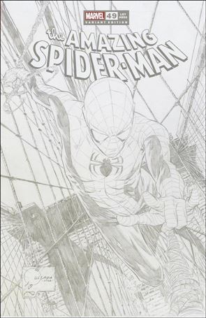 Amazing Spider-Man (2018) issue 49-P Joe Quesada 1:100 Sketch Cover