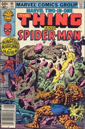 Marvel Two-in-One (1974) issue 90-B Newsstand Cover