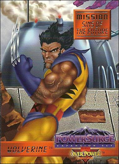 Marvel Overpower Powersurge (Mission Subset) card SiF 5 of 7 Wolverine