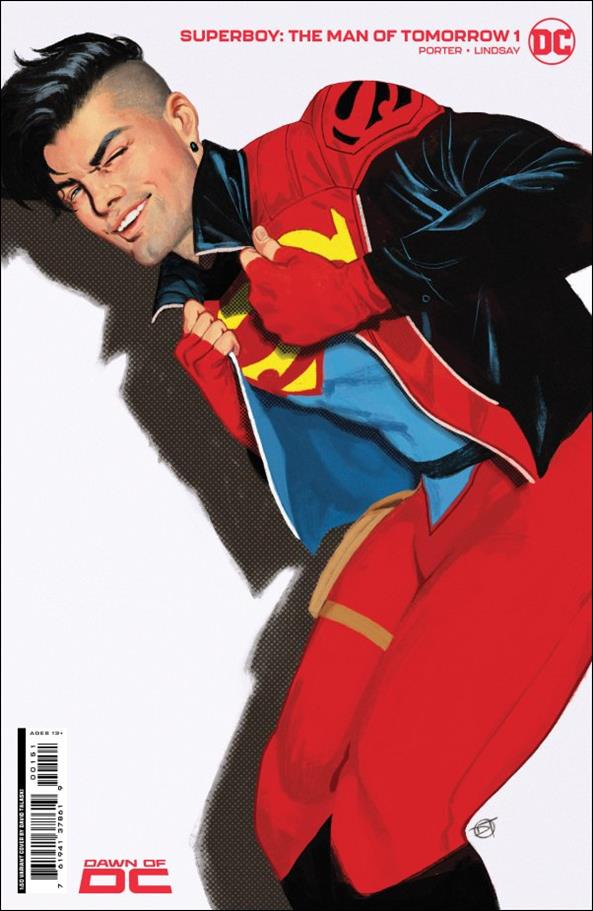 Superboy: The Man of Tomorrow issue 1-F David Talaski 1:50 Cardstock Cover