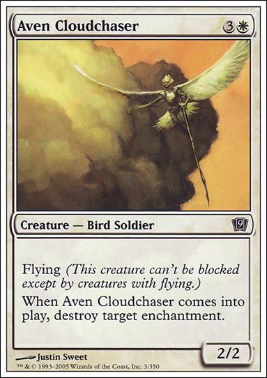 Magic the Gathering: 9th Edition (Base Set) card 3 Aven Cloudchaser