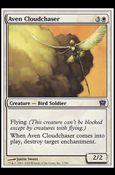Magic the Gathering: 9th Edition (Base Set) card 3 Aven Cloudchaser