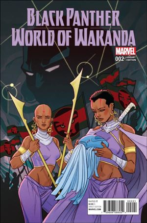 Black Panther: World of Wakanda issue 2-B Marguerite Sauvage Cover