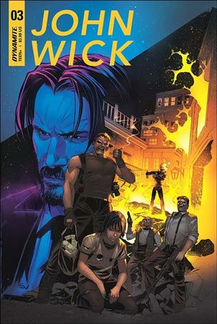 John Wick issue 3 Giovanni Valletta Cover