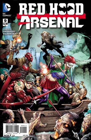 Red Hood/Arsenal issue 9 Ed Benes Cover