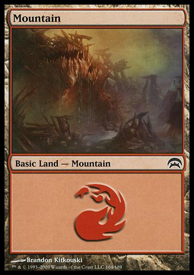 Magic the Gathering: Planechase (Base Set) card 164 Mountain