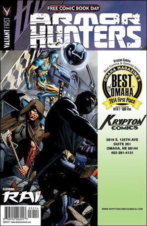Valiant FCBD 2014 Armor Hunters Special issue nn-CD Krypton Comics Cover