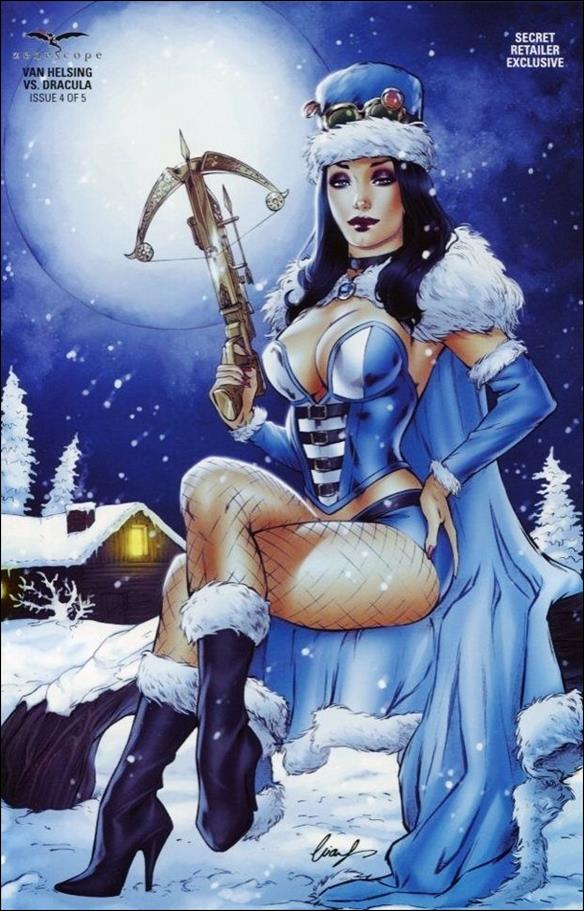 Grimm Fairy Tales Presents Van Helsing vs Dracula issue 4-E Elias Chatzoudis Secret Retailer Cover