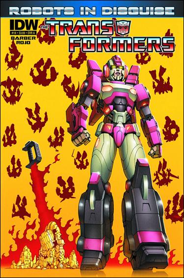 Transformers: Robots in Disguise (2012) issue 18-B Casey W. Coller Cover