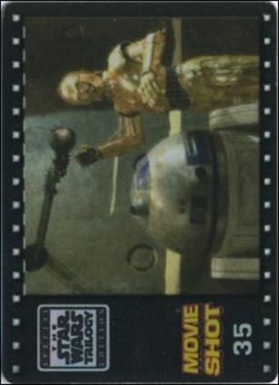Star Wars Trilogy Special Edition Movie Shot Cels UK (Promo) card 35