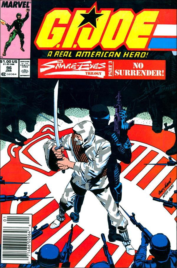 G.I. Joe: A Real American Hero issue 96-B Newsstand Cover