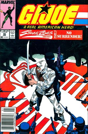G.I. Joe: A Real American Hero issue 96-B Newsstand Cover