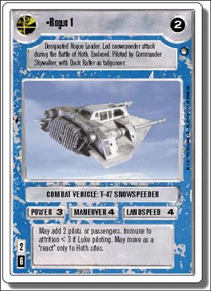 Star Wars: Hoth Revised (Base Set) card 147 Rogue 1