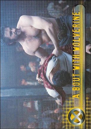 X-Men: The Movie (Base Set) card 17 A Bout With Wolverine