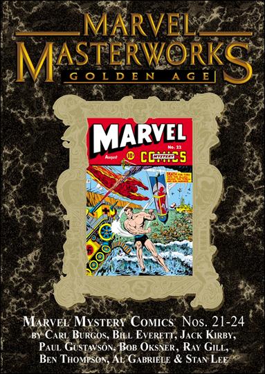 Marvel Masterworks: Golden Age Marvel Comics issue 6-B Marble Dust Jacket Vol 166