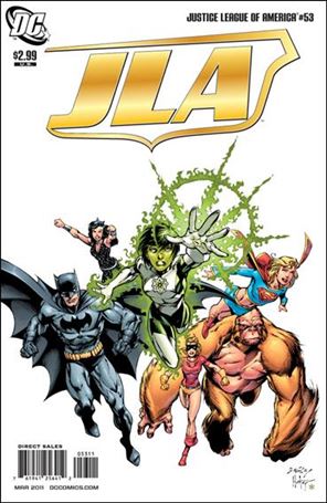 Justice League of America (2006) issue 53 Mark Bagley Cover
