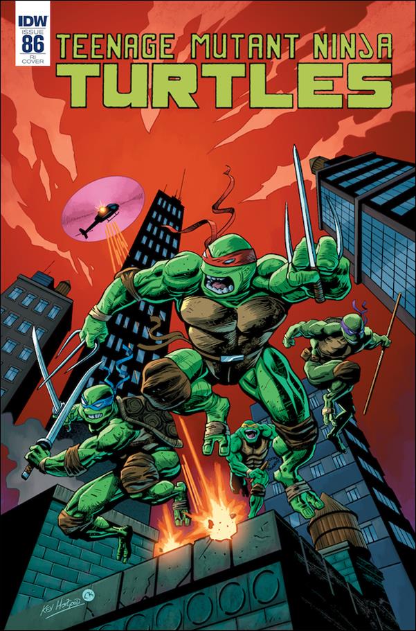 Teenage Mutant Ninja Turtles (2011) issue 86-C Kevin Hopgood 1:10 Cover
