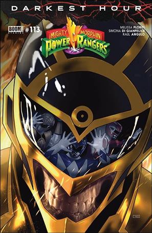 Mighty Morphin Power Rangers issue 113 Taurin Clarke Cover