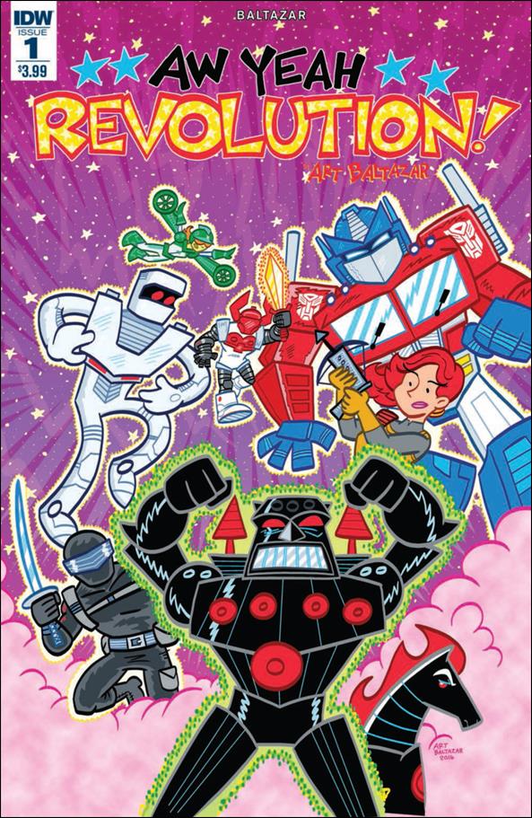 Revolution: Aw Yeah! issue 1 Art Baltazar Cover