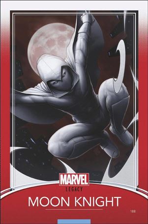 Moon Knight (1980) issue 188-C John Tyler Christopher Trading Card Cover