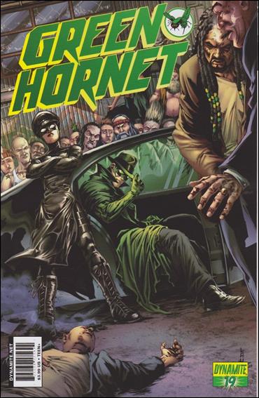 Green Hornet (2010) issue 19-B Jonathan Lau Cover