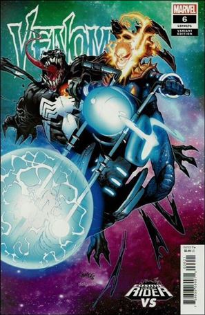Venom (2018) issue 6-B Humberto Ramos Cosmic Ghost Rider Cover
