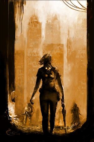 Pandemica issue 1-D Esteban Salinas Black Cape Comics Virgin Cover