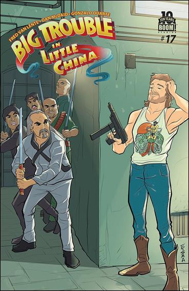 Big Trouble in Little China issue 17 Joe Eisma Cover