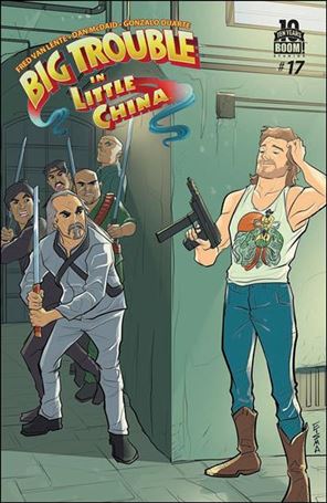 Big Trouble in Little China issue 17 Joe Eisma Cover