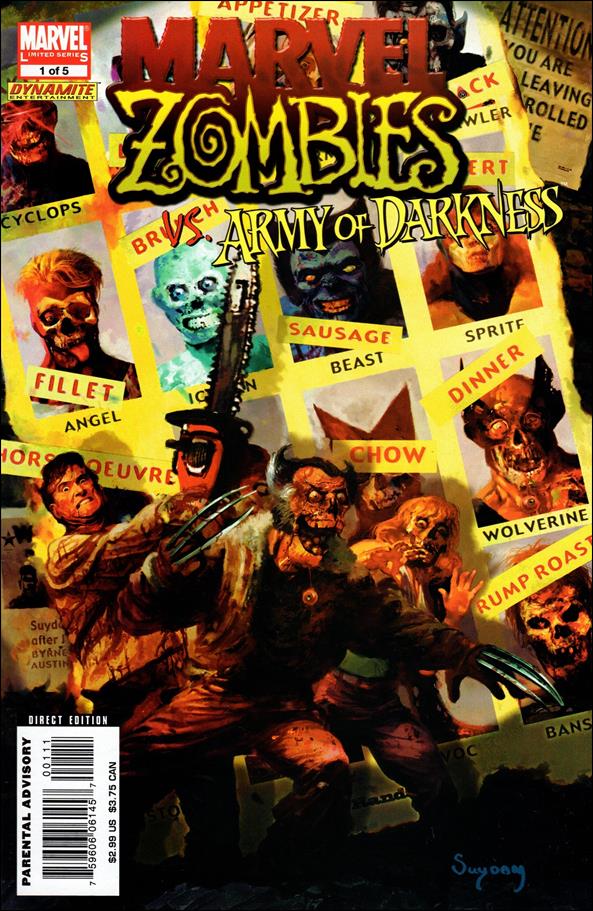 Marvel Zombies/Army of Darkness issue 1 Uncanny X-Men #141 Homage Cover