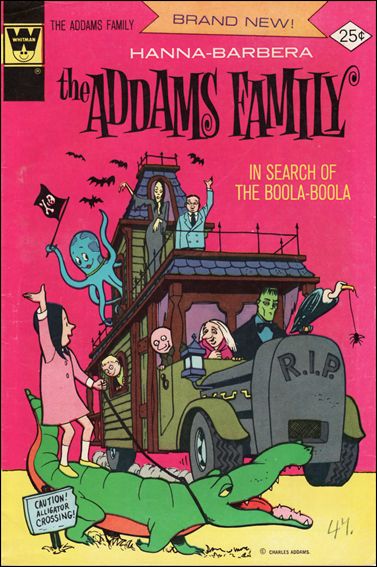 Addams Family issue 1-B Whitman Cover