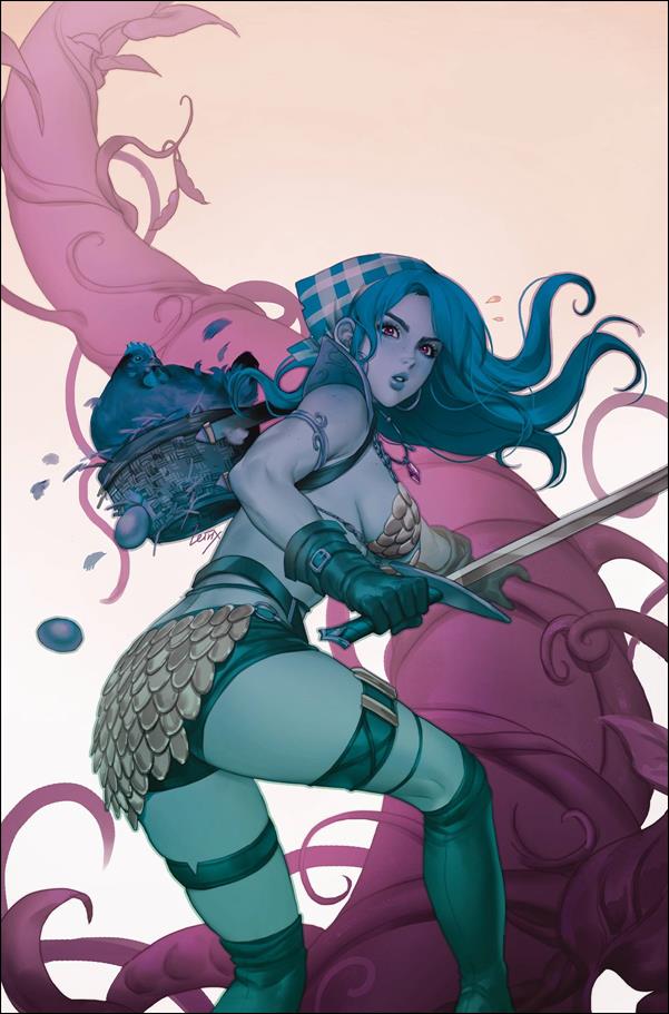 Red Sonja Fairy Tales issue nn-J Leirix Li 1:7 Ultraviolet Virgin Cover