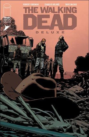 Walking Dead Deluxe issue 107-B Charlie Adlard Cardstock Cover