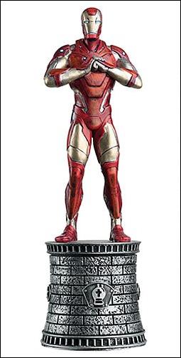 Marvel Chess Collection (UK)  item 2 Iron Man (White Bishop)