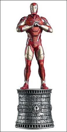Marvel Chess Collection (UK)  item 2 Iron Man (White Bishop)