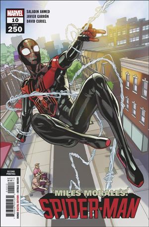 Miles Morales: Spider-Man (2018) issue 10-E Javi Garron Cover (2nd Printing)