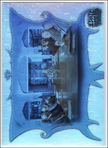 Buffy the Vampire Slayer: Connections (Parallel Foil Base Set) card BC-53 Giles + The Watchers' Council: Enduring Connection