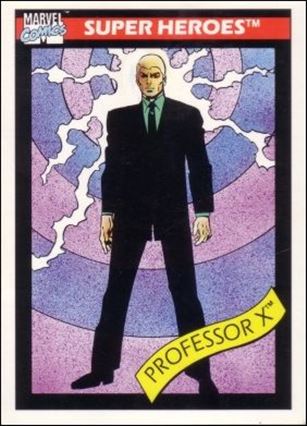 Marvel Universe: Series 1 (Base Set) card 7 Professor X