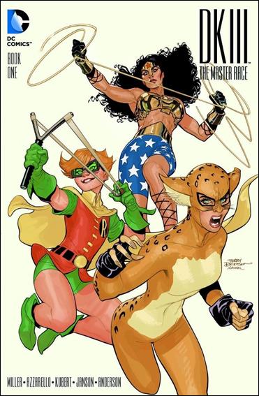 Dark Knight III: The Master Race issue 1-PK Terry Dodson Zapp! Comics Color Cover