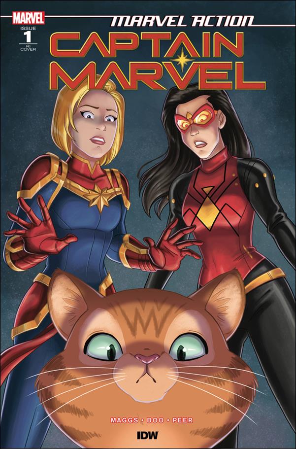 Marvel Action: Captain Marvel (2019) issue 1-B Brianna Garcia 1:10 Cover