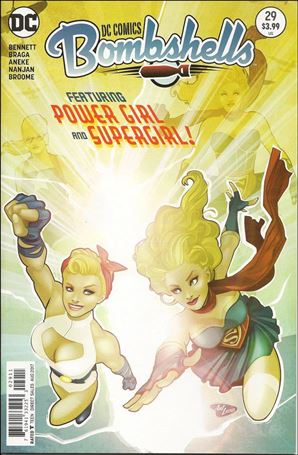 DC Comics Bombshells  issue 29 Ant Lucia Cover