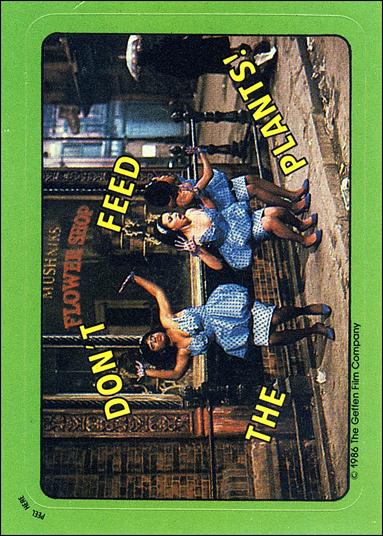 Little Shop of Horrors (Movie) (Base Set) card 41 Don't Feed the Plants!