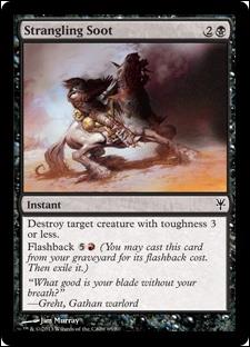 Magic the Gathering: Duel Decks: Sorin vs. Tibalt (Base Set) card 65 Strangling Soot